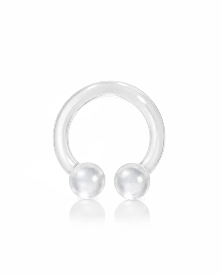 The clear NASMA silicone ring